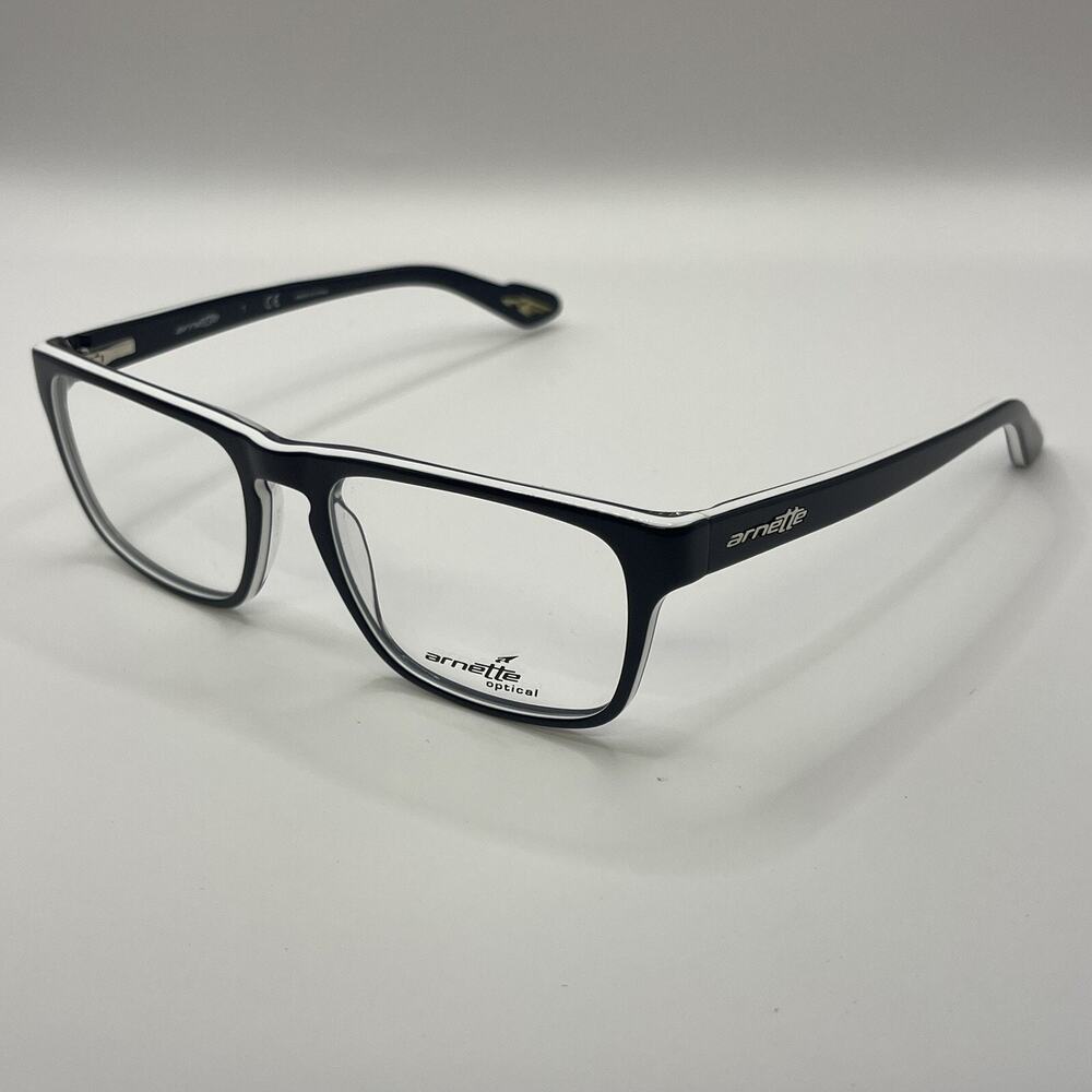 Arnette Eyeglasses Frames MOD.7050 1097 Blue White Square Full Rim 52-17-135